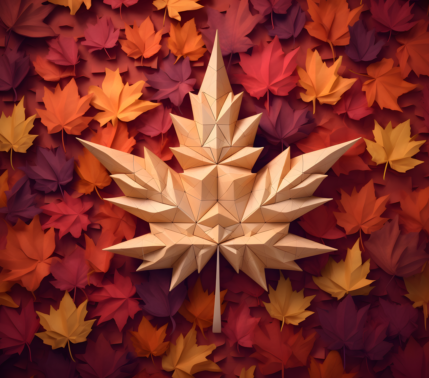 Blonde Maple Leaf