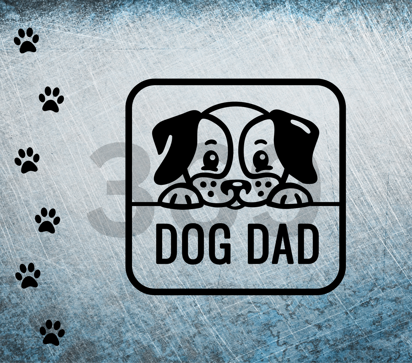 Metalic Dog Dad