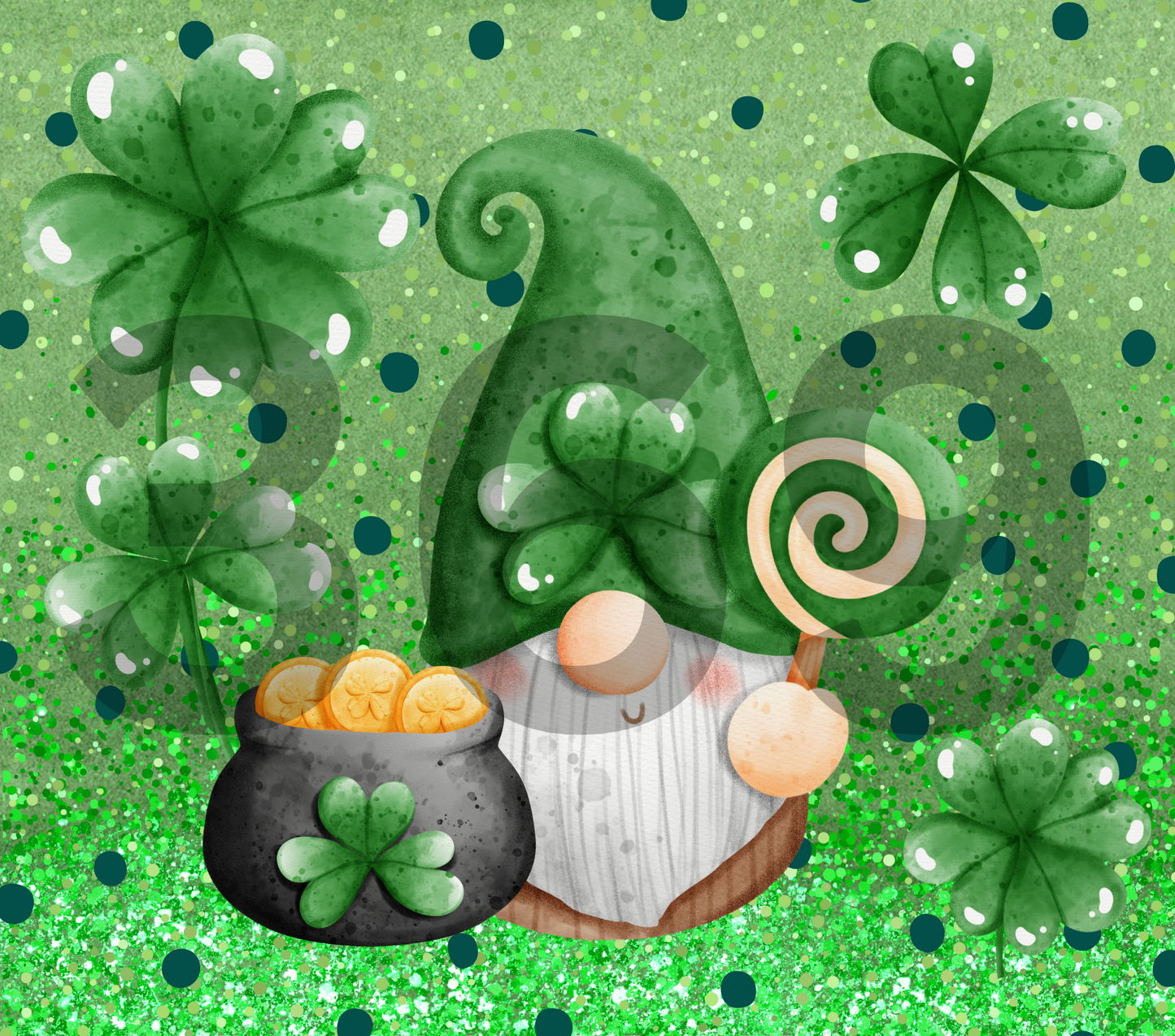 A Gnome and His Pot of Gold