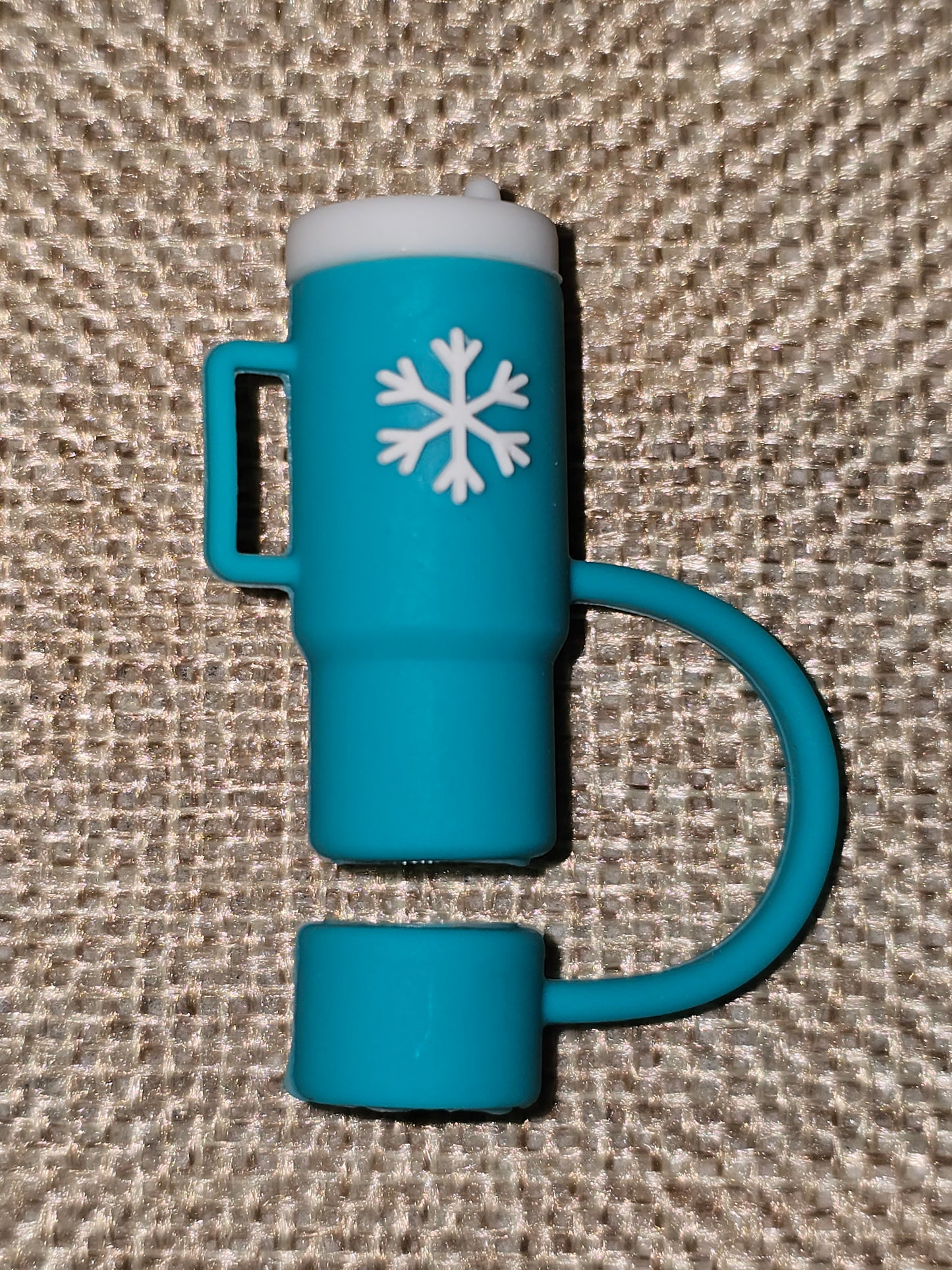 Straw Topper 26 (teal)