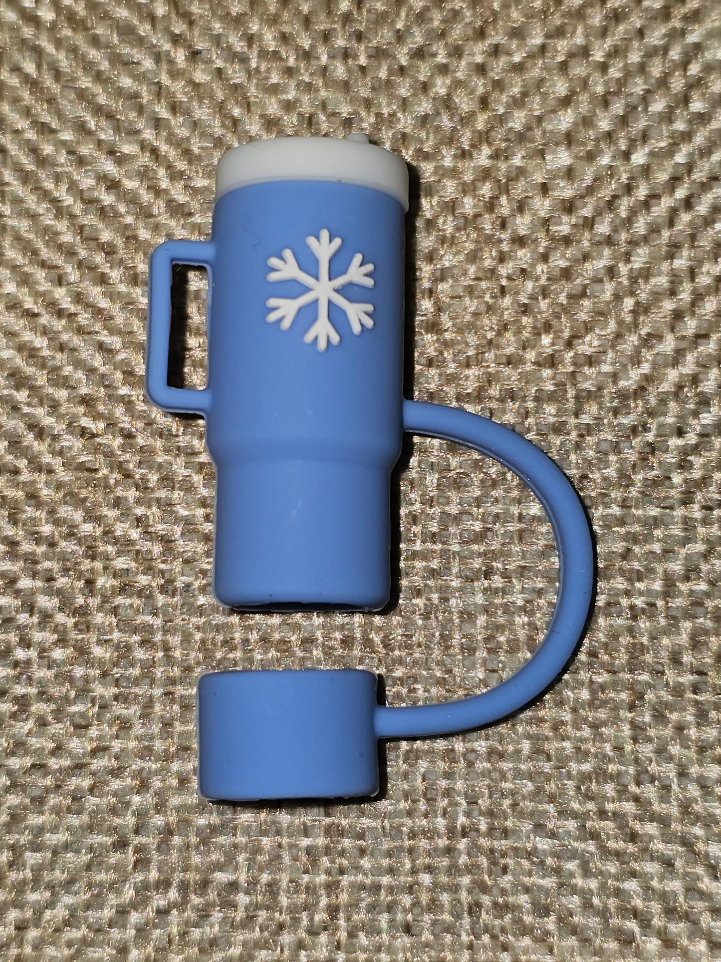 Straw Topper 23 (light blue)
