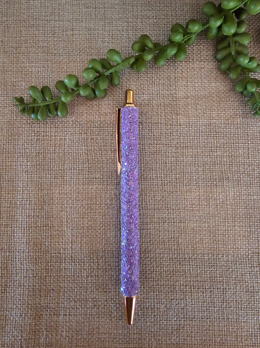 Fancy Glitter Pen - Lavender