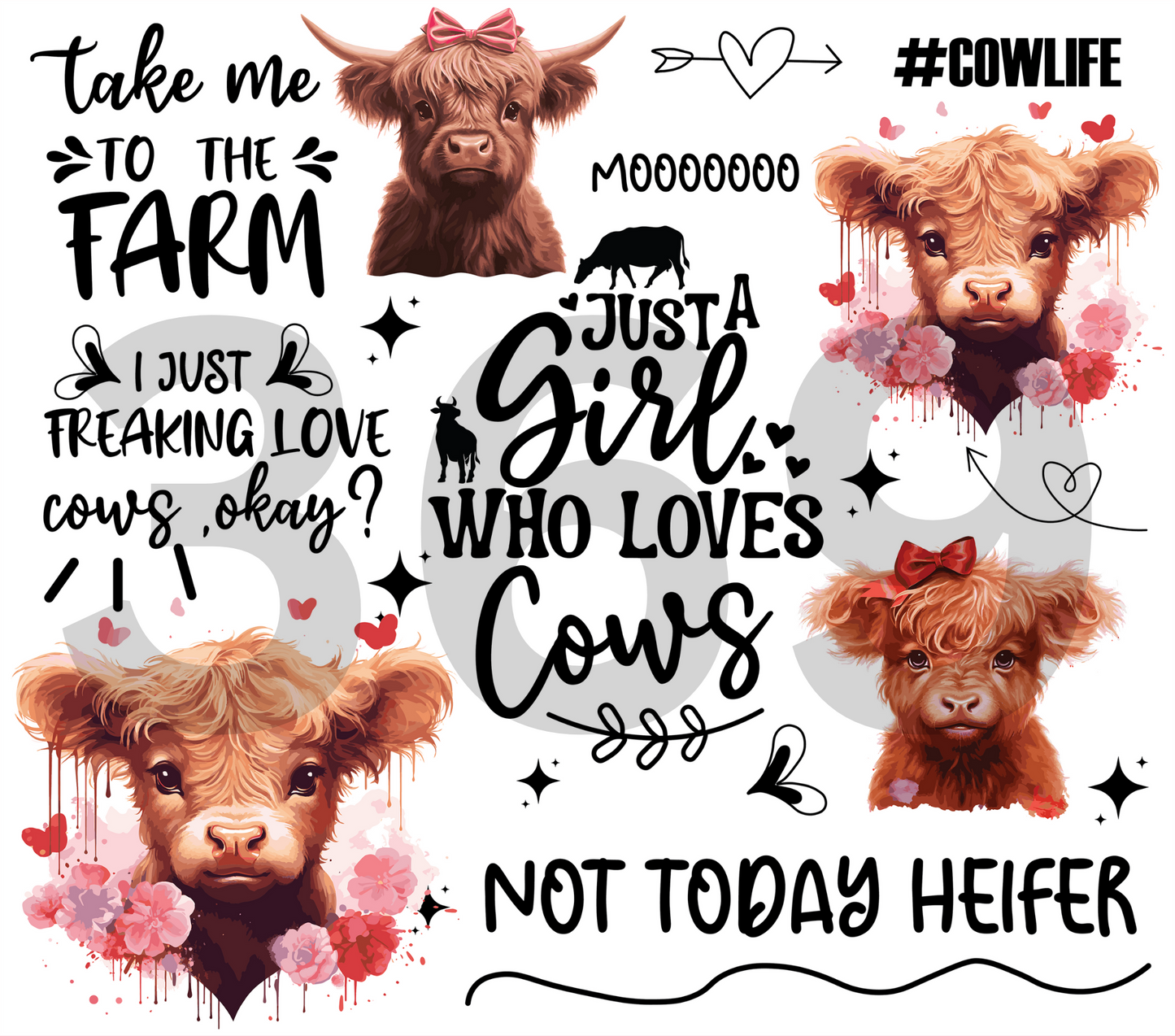 Just a Girl Who Loves Cows