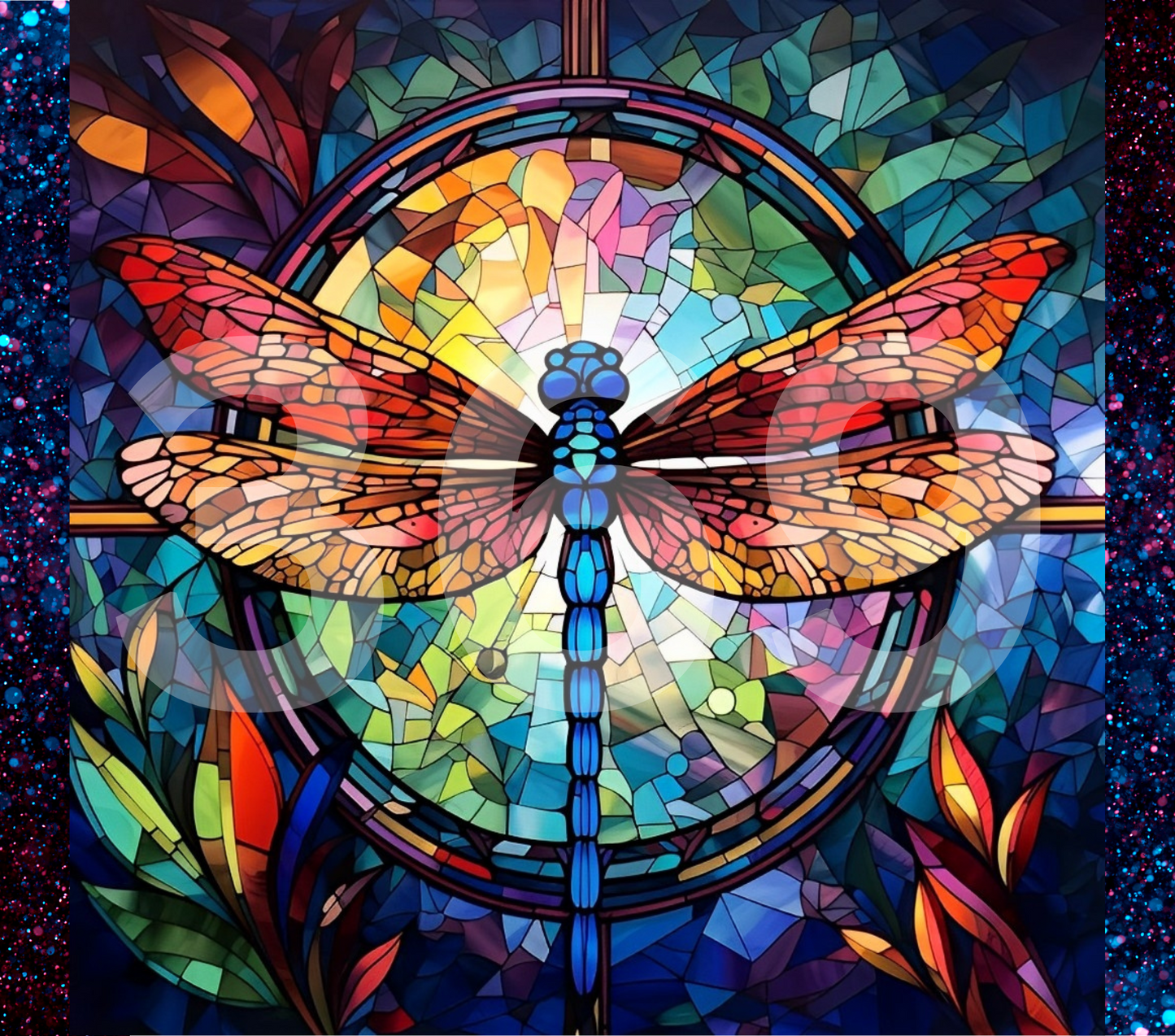 Kaleidoscopic Dragonfly