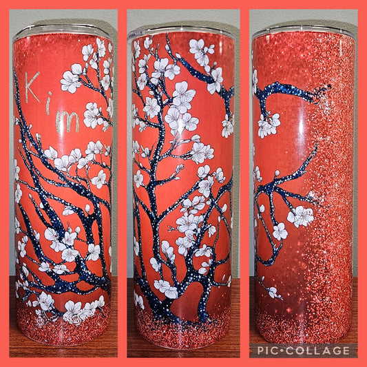 Crimson Almond Blossom