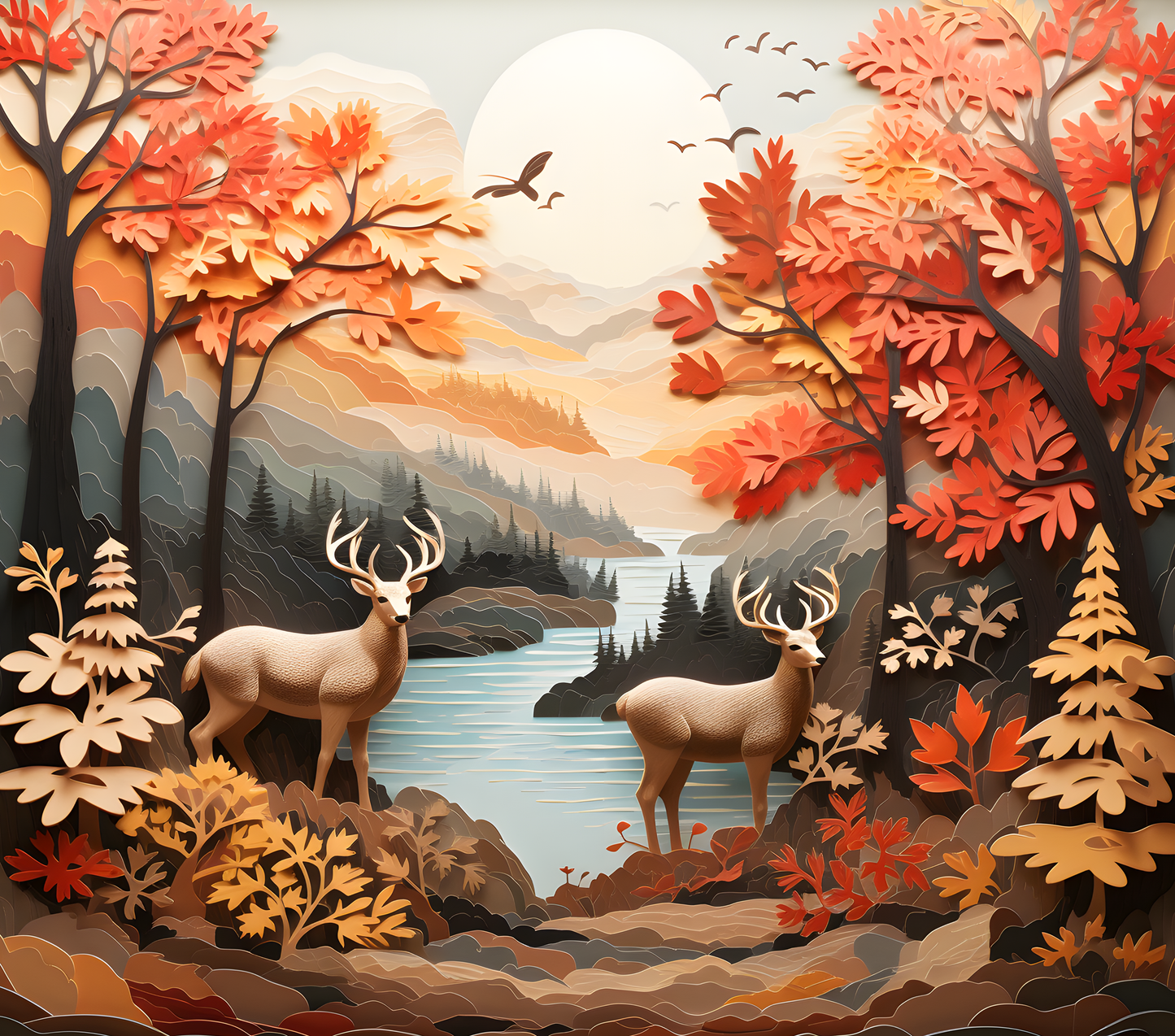 Deer Scape