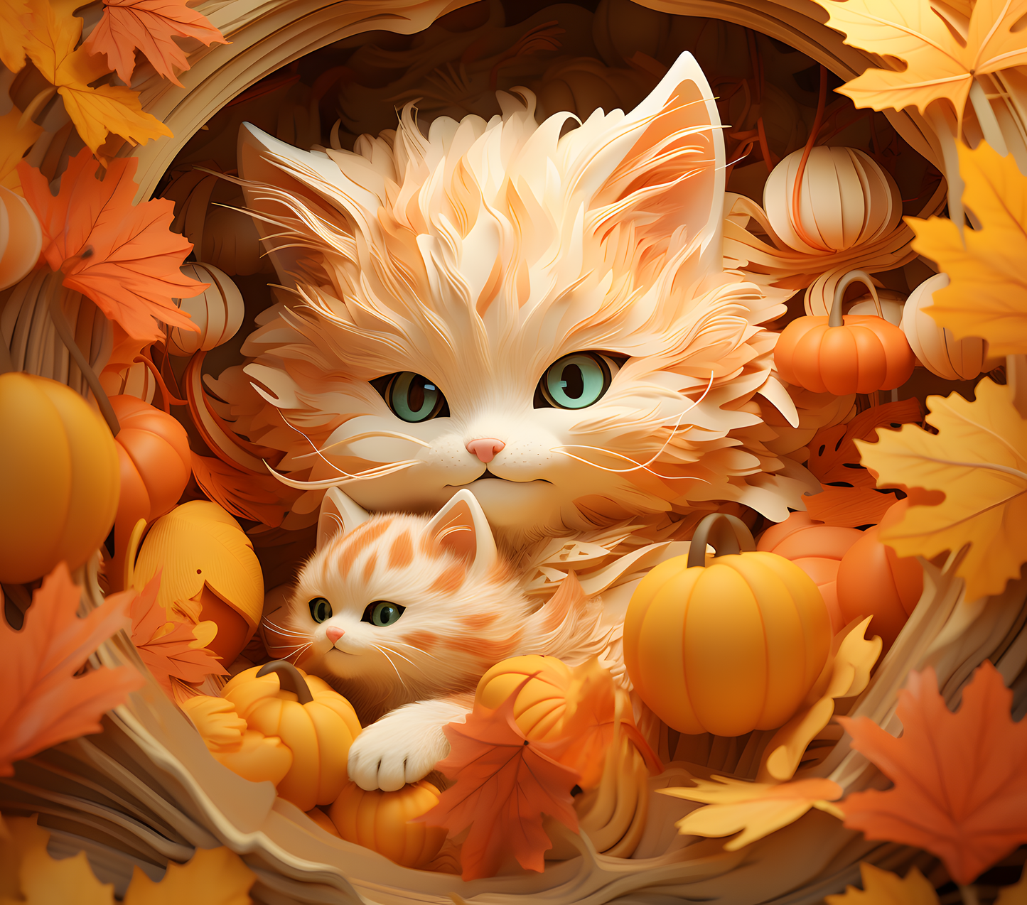 Fall Kittens