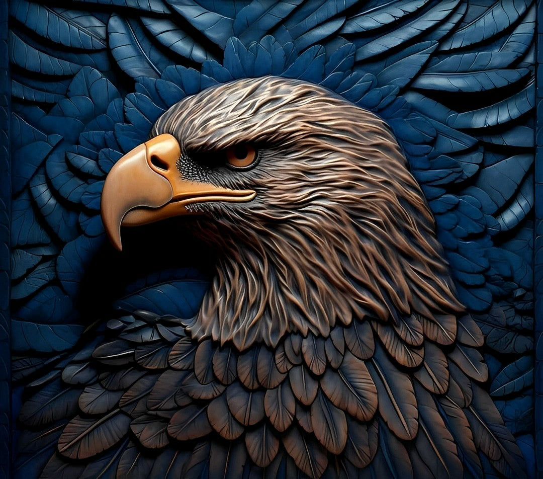 3D - Carved Eagle