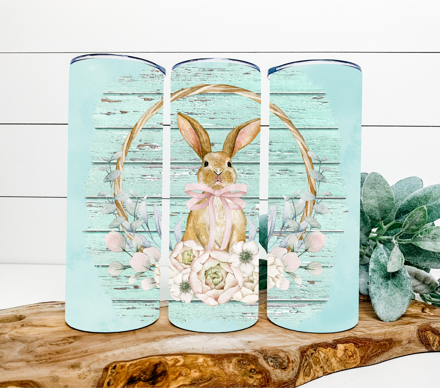 Rustic Bunny Blue