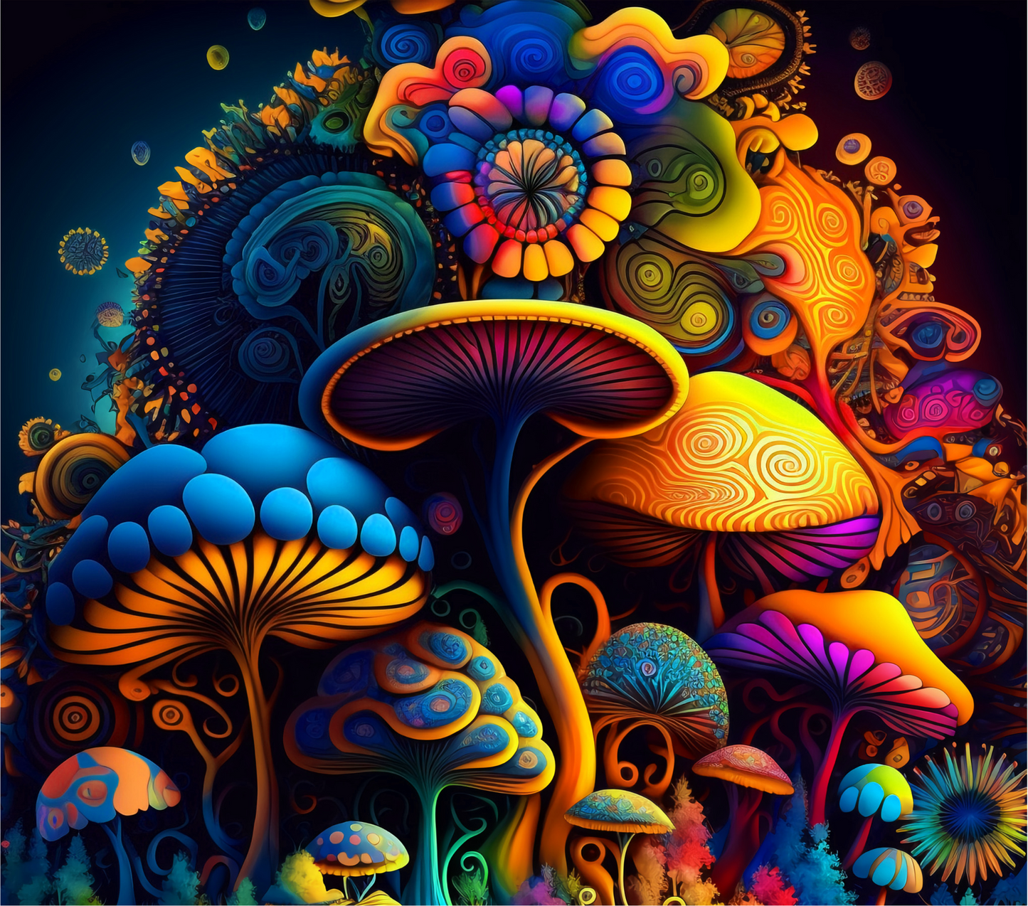 Psychedelic Mushroom World