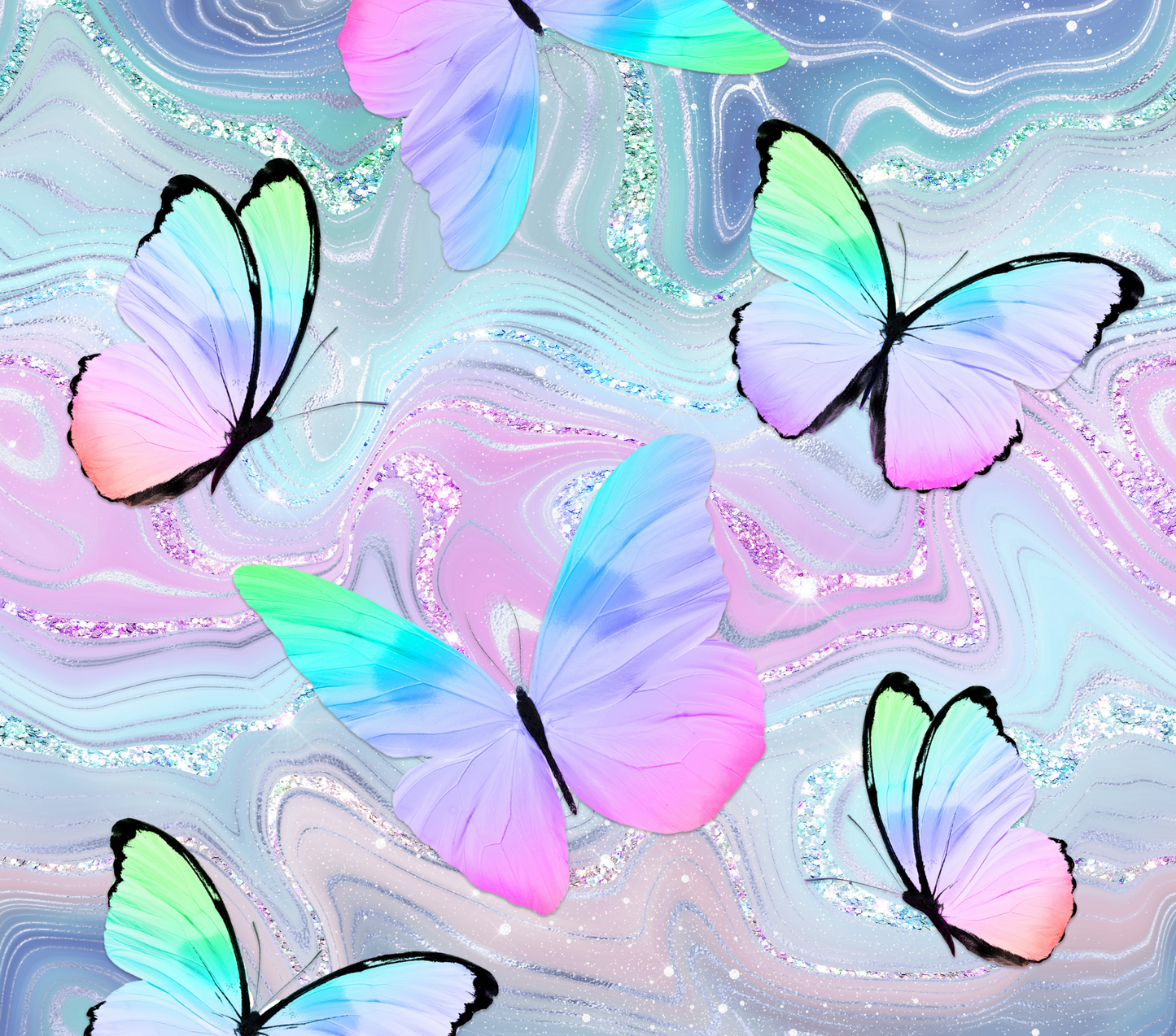 Neon Butterflies