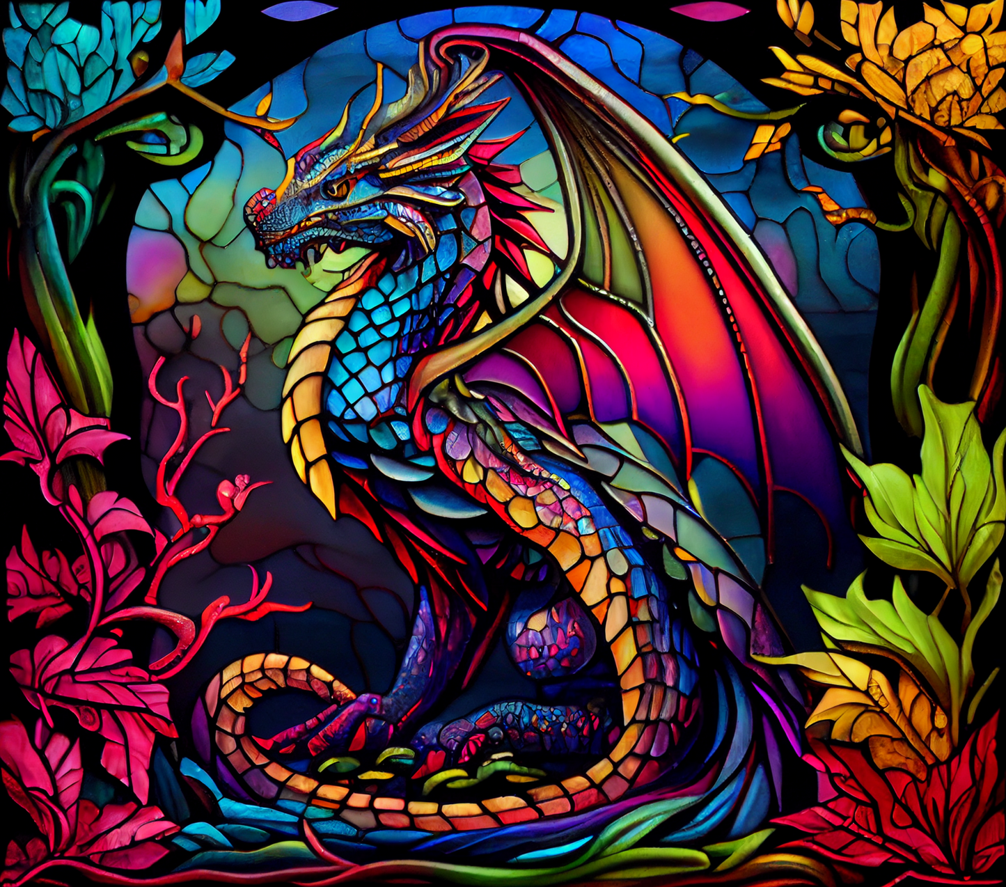 Mosaic - Dragon