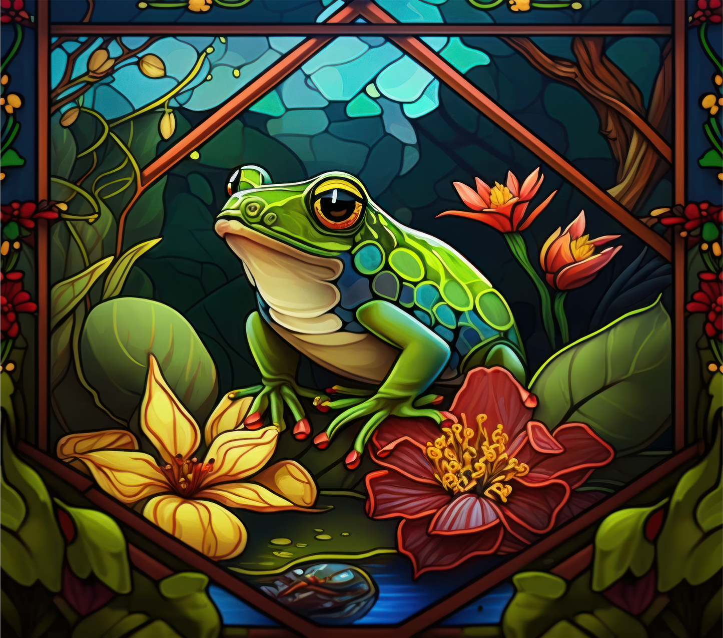 Mosaic - Frog Prince