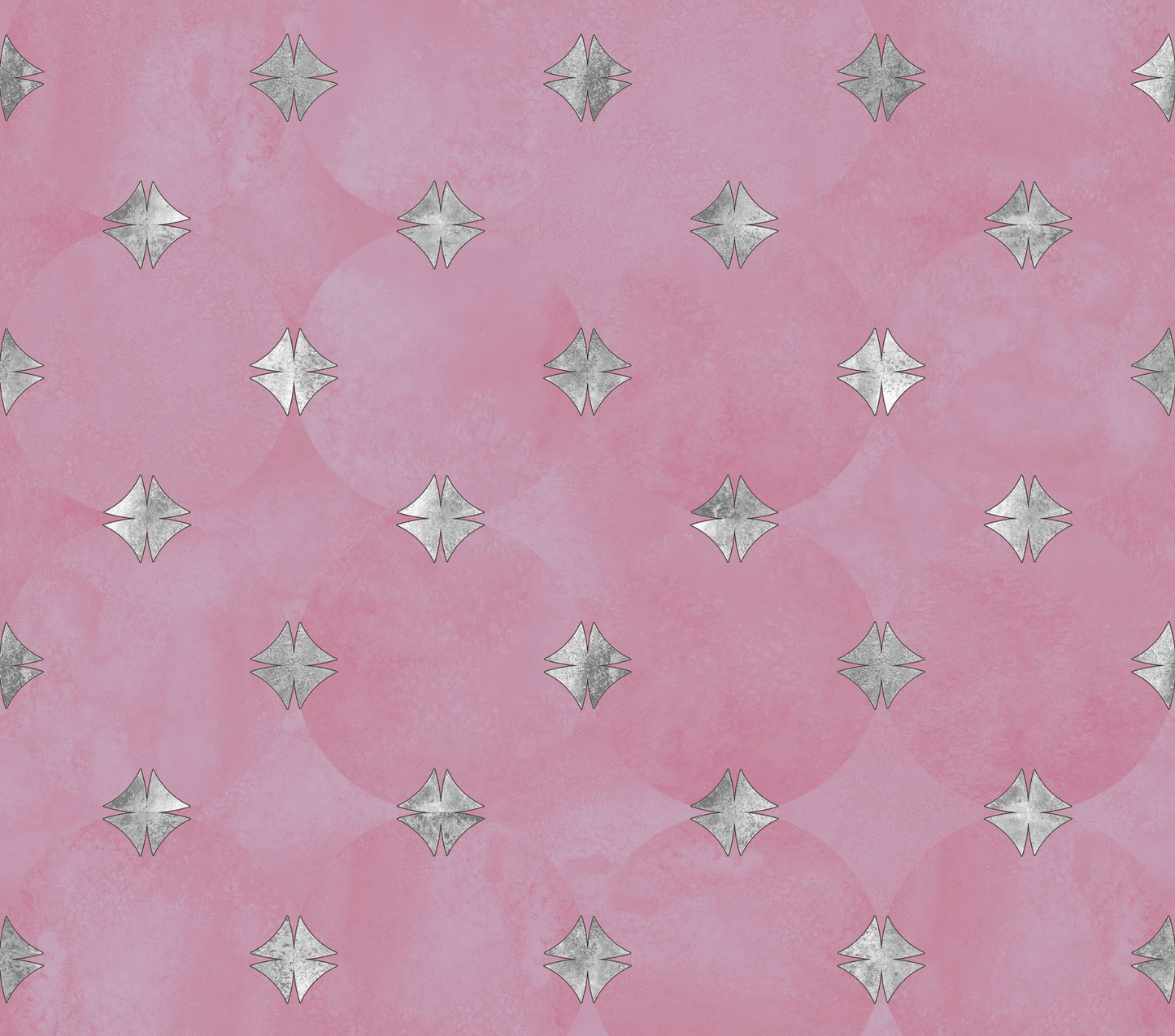 Pattern - Silver & Pink