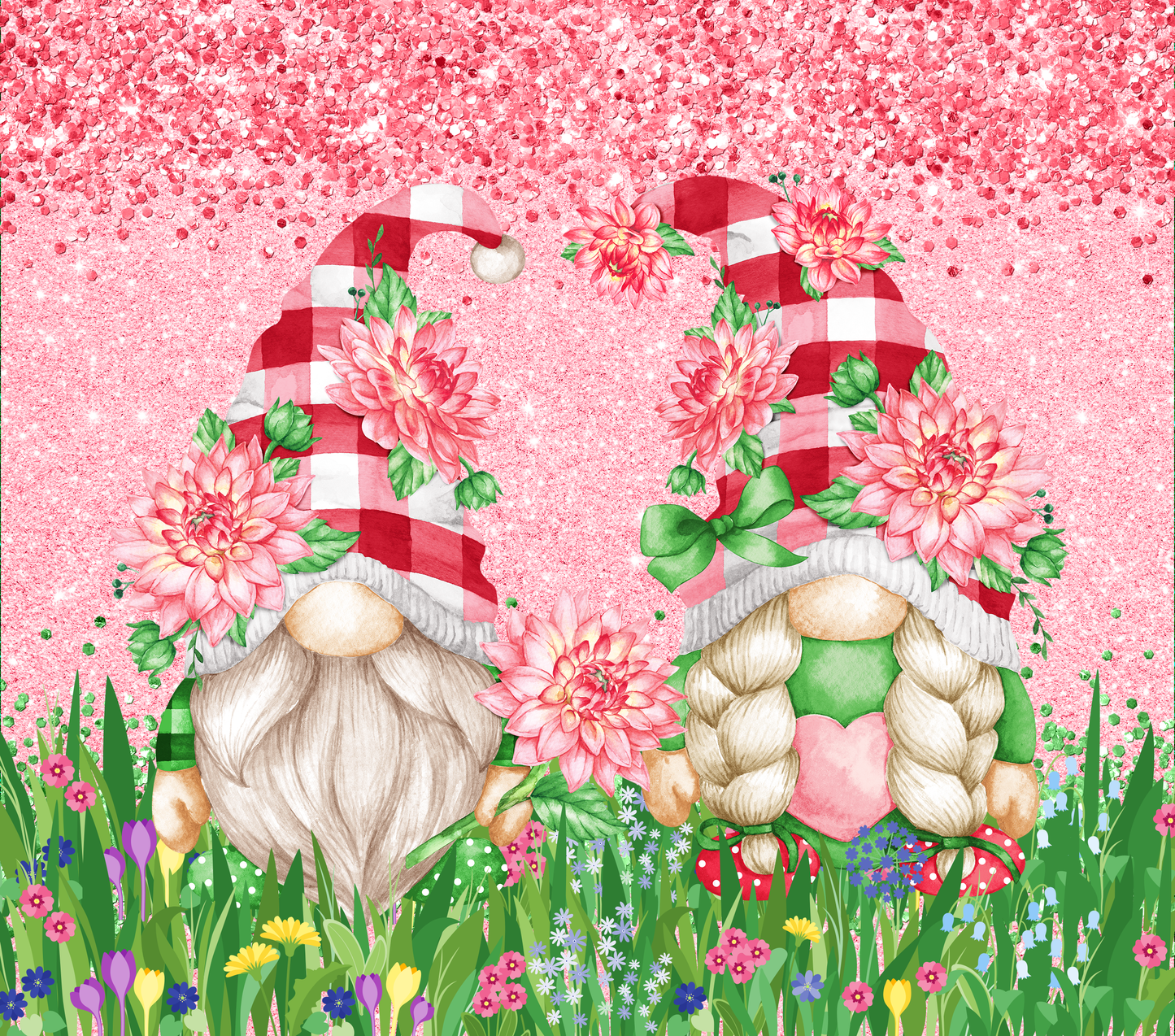 Dahlia Gnomes