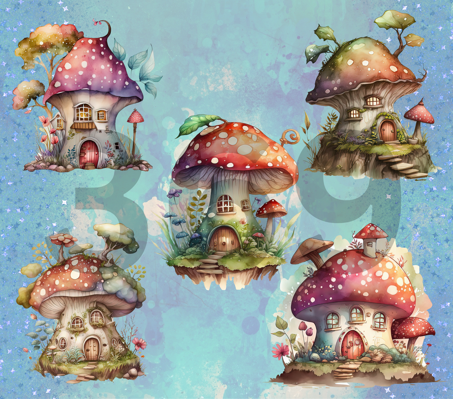 Magic Mushroom Houses