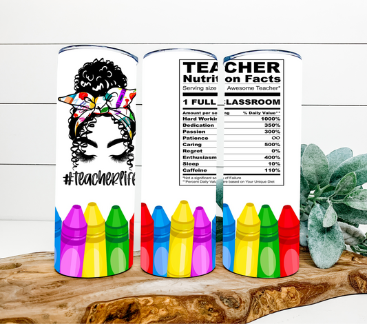 Teacher Nutrition Facts